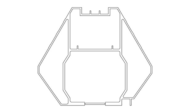 鋁型材定制開模懸浮門鋁型材-工業鋁型材4